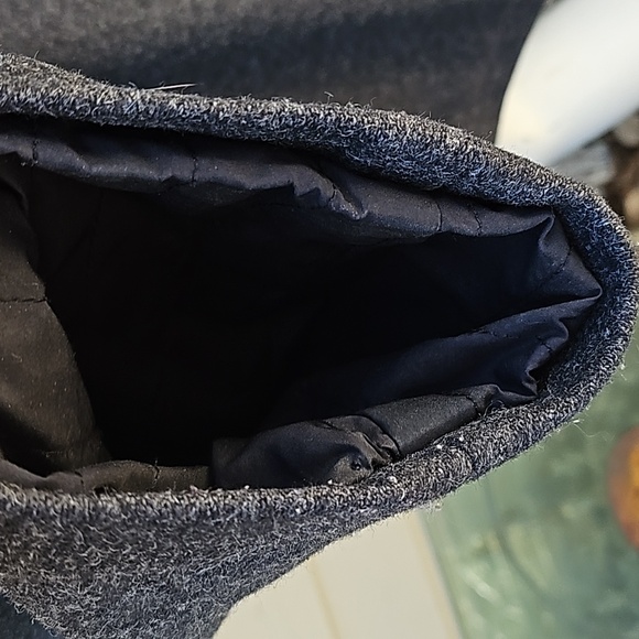 Gorgeous J CREW Men's 78% Grey Wool woolen button down coat - Picture 7 of 12